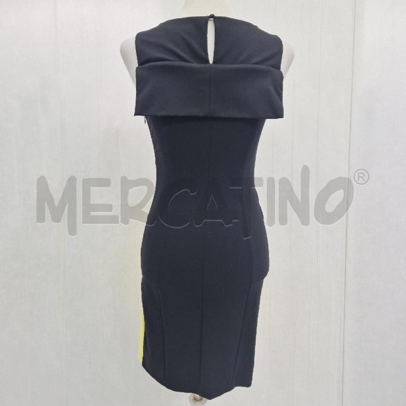 ABITO DONNA RAPSODIA IN NERO NERO GIALLO  | Mercatino dell'Usato Cervia 3