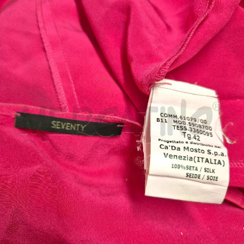 ABITO DONNA SEVENTY SETA FUCSIA | Mercatino dell'Usato Cervia 5