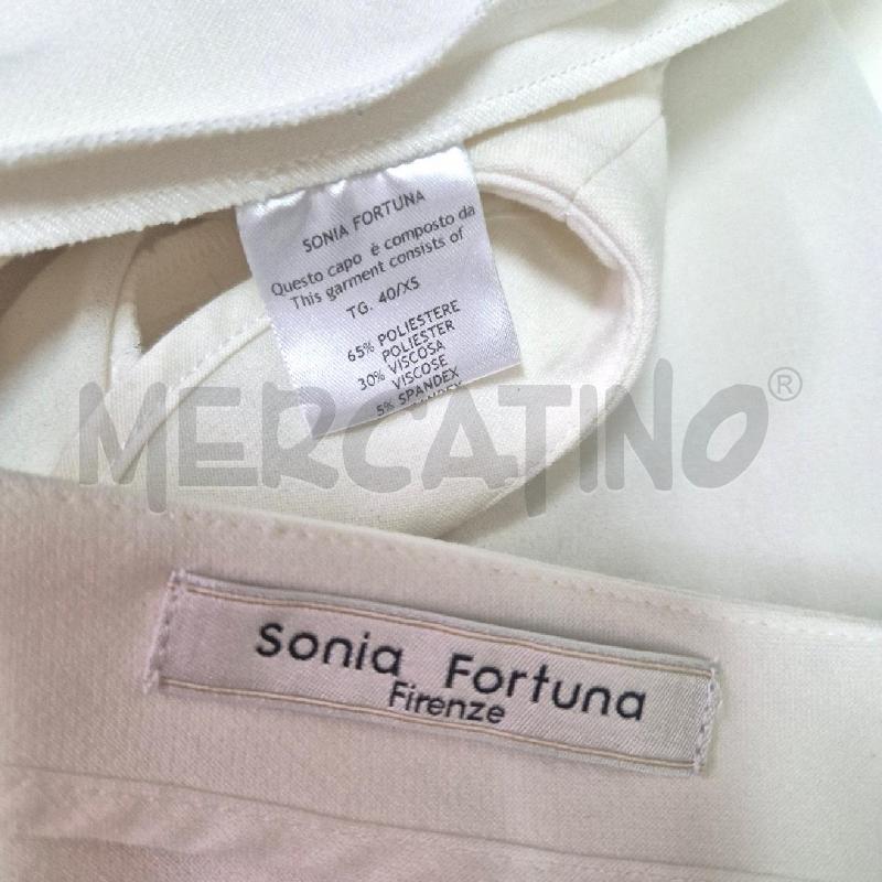 ABITO DONNA SONIA FORTUNA BIANCO MANICHE VOILE | Mercatino dell'Usato Cervia 5