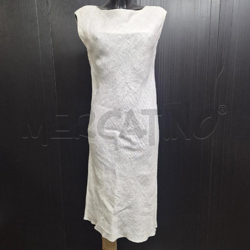 ABITO DONNA SPORTMAX BIANCO LINO | Mercatino dell'Usato Cervia 1