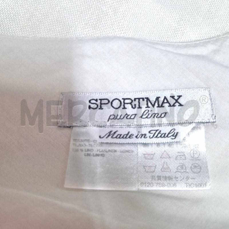 ABITO DONNA SPORTMAX BIANCO LINO | Mercatino dell'Usato Cervia 5