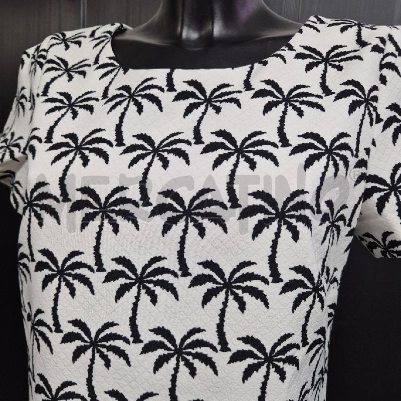 ABITO DONNA SUNCOO BIANCO NERO PALME | Mercatino dell'Usato Cervia 2