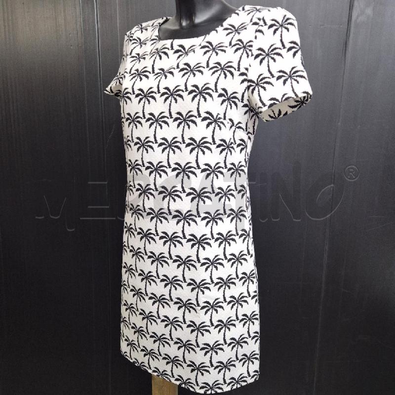 ABITO DONNA SUNCOO BIANCO NERO PALME | Mercatino dell'Usato Cervia 3