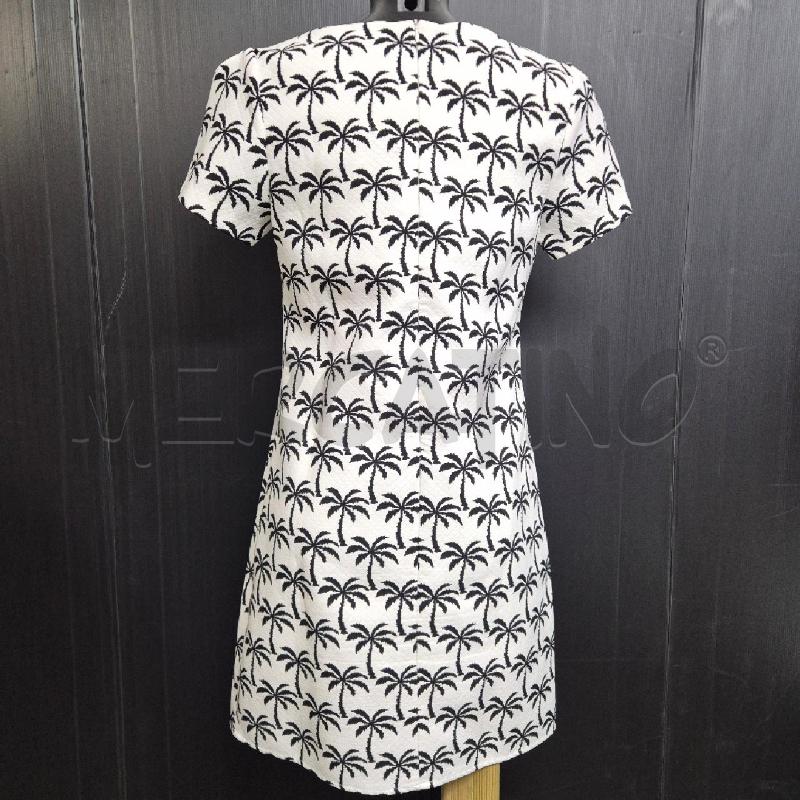 ABITO DONNA SUNCOO BIANCO NERO PALME | Mercatino dell'Usato Cervia 4