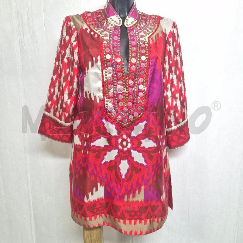 ABITO DONNA TORY BURCH ROSSO CON BORCHIE | Mercatino dell'Usato Cervia 1