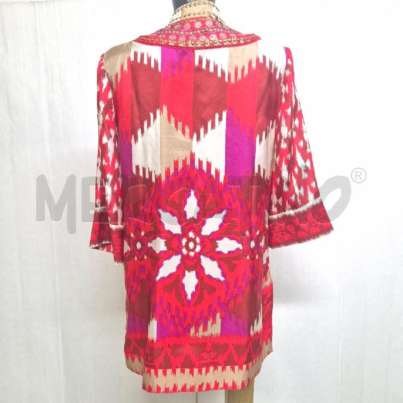 ABITO DONNA TORY BURCH ROSSO CON BORCHIE | Mercatino dell'Usato Cervia 4