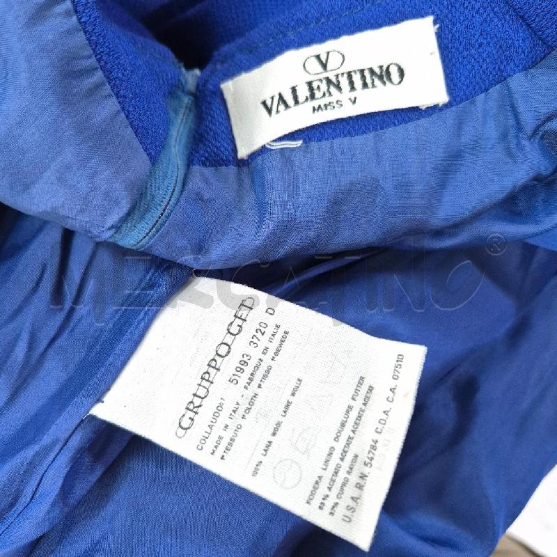 ABITO DONNA TURCHESE INSERTI NERI VALENTINO | Mercatino dell'Usato Cervia 5