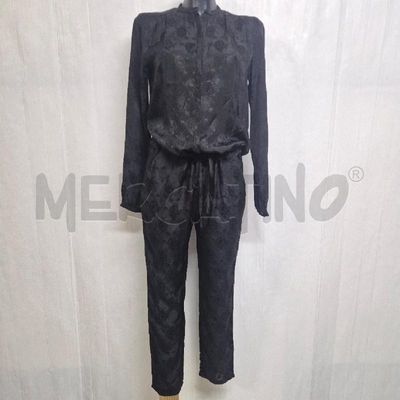 ABITO DONNA TUTA MAISON SCOTCH NERA MISTO SETA | Mercatino dell'Usato Cervia 1