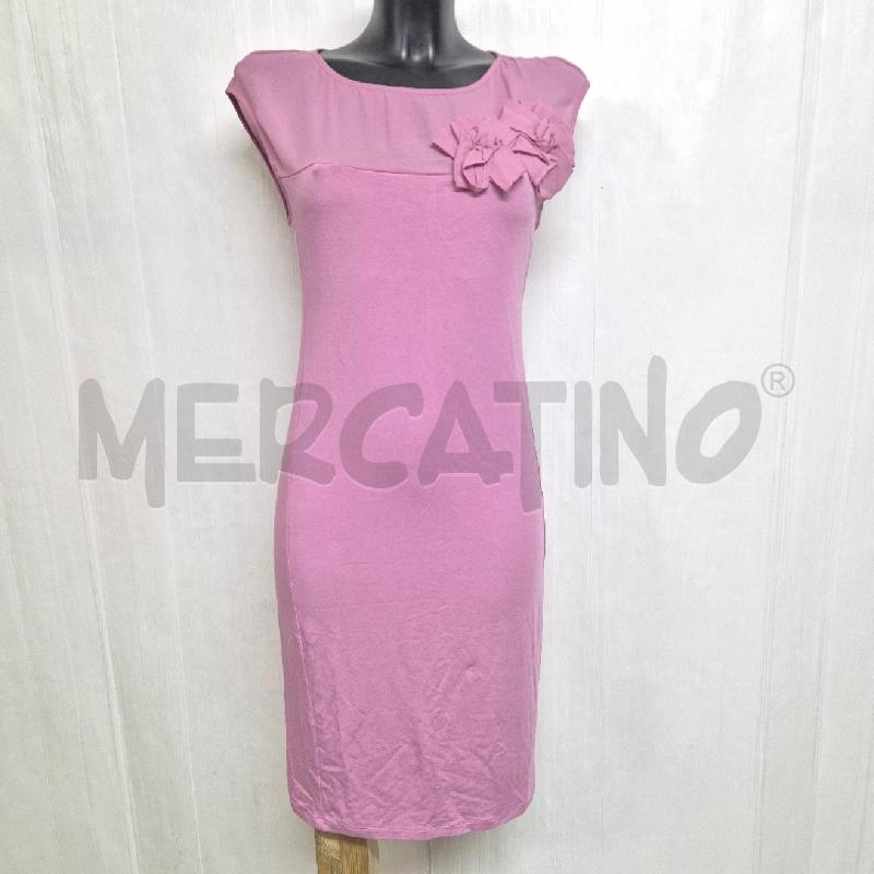 ABITO DONNA TWINSET ROSA CON2  FIORI LATERALI | Mercatino dell'Usato Cervia 1