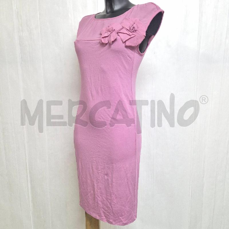 ABITO DONNA TWINSET ROSA CON2  FIORI LATERALI | Mercatino dell'Usato Cervia 3