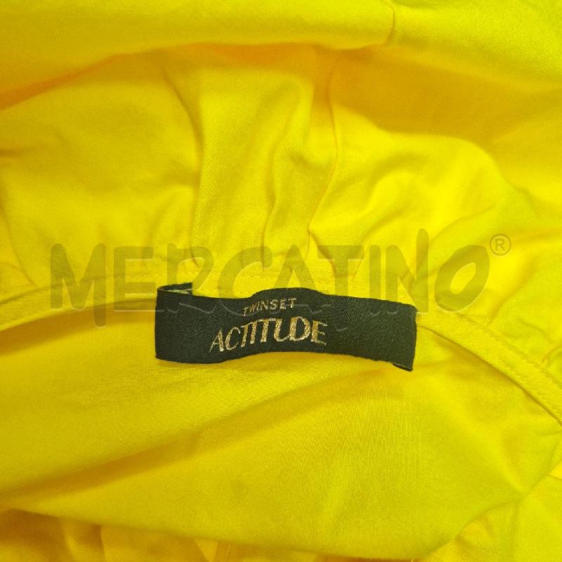 ABITO DONNA TWIN SET ACTITUDE GIALLO ROUCHES  | Mercatino dell'Usato Cervia 5