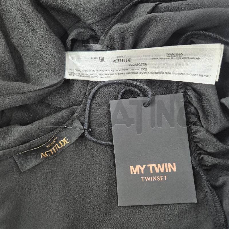 ABITO DONNA TWIN SET ACTITUDE NERO | Mercatino dell'Usato Cervia 5