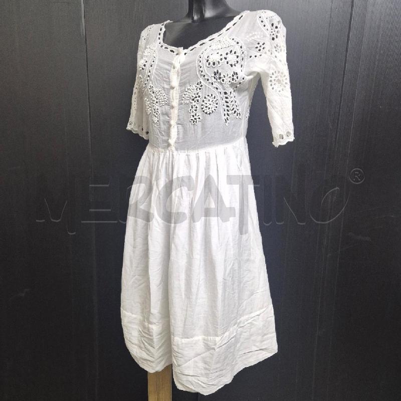 ABITO DONNA TWIN SET BIANCO PERLINE | Mercatino dell'Usato Cervia 3