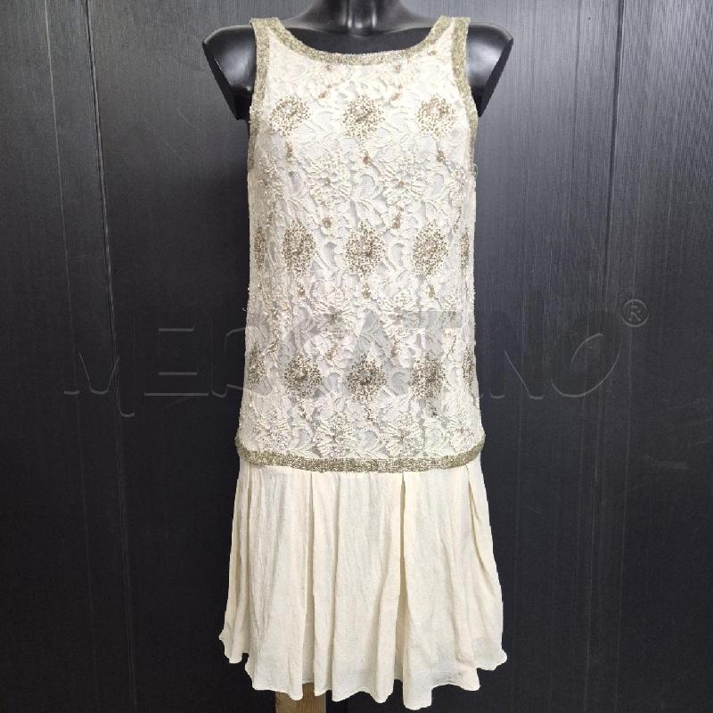 ABITO DONNA TWIN SET BURRO PIZZO E PERLINE  | Mercatino dell'Usato Cervia 1