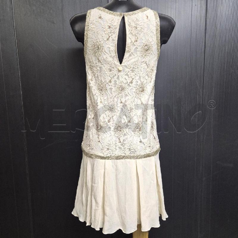 ABITO DONNA TWIN SET BURRO PIZZO E PERLINE  | Mercatino dell'Usato Cervia 4