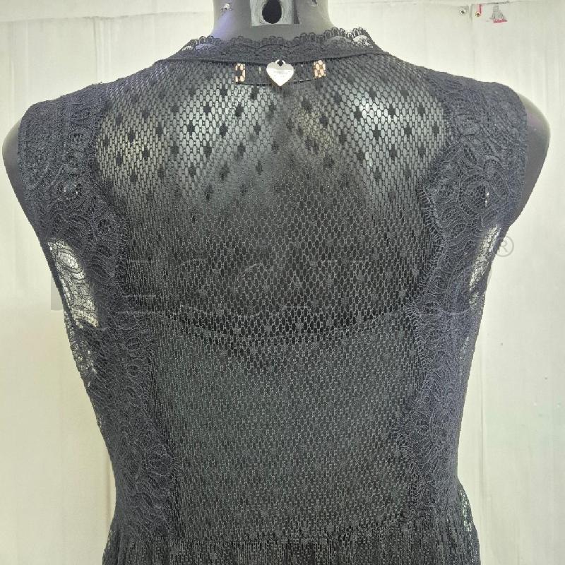 ABITO DONNA TWIN SET NERO CON SOTTOVESTE E ABITO IN PIZZO | Mercatino dell'Usato Cervia 3