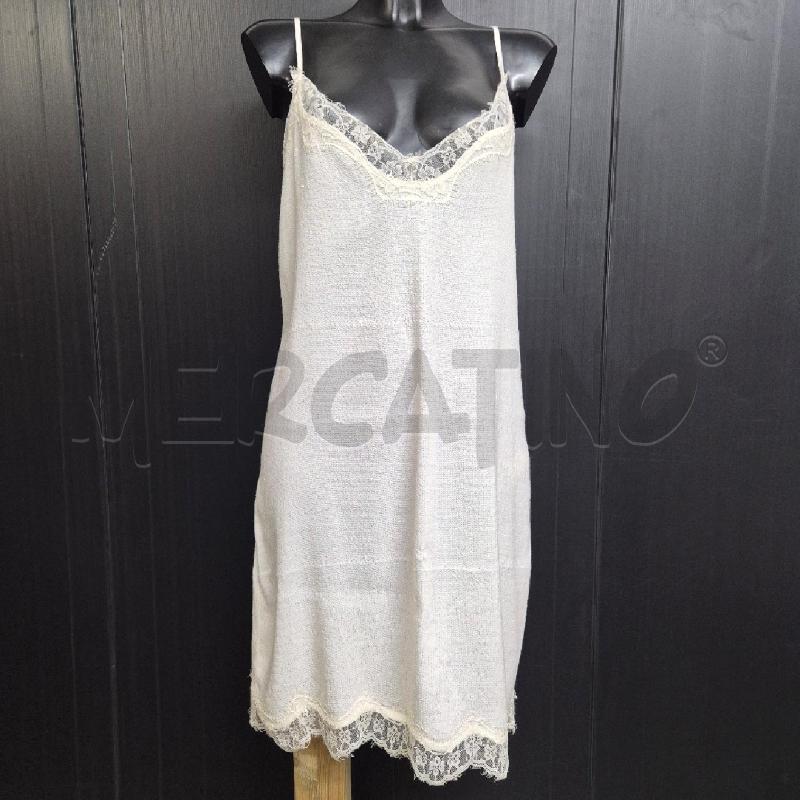 ABITO DONNA TWIN SET PANNA PAILETTE | Mercatino dell'Usato Cervia 1