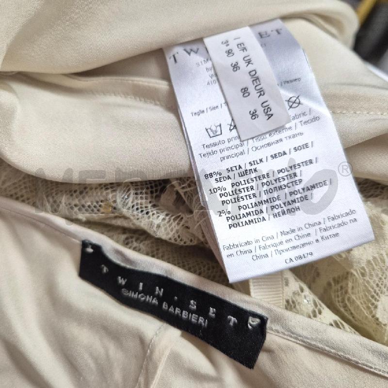 ABITO DONNA TWIN SET PANNA  PIZZO  | Mercatino dell'Usato Cervia 5