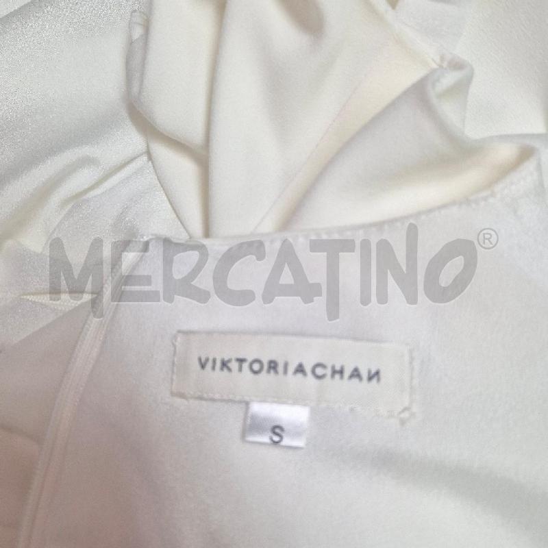 ABITO DONNA VICTORIA CHAN BIANCO PROFILO ROUGE | Mercatino dell'Usato Cervia 5