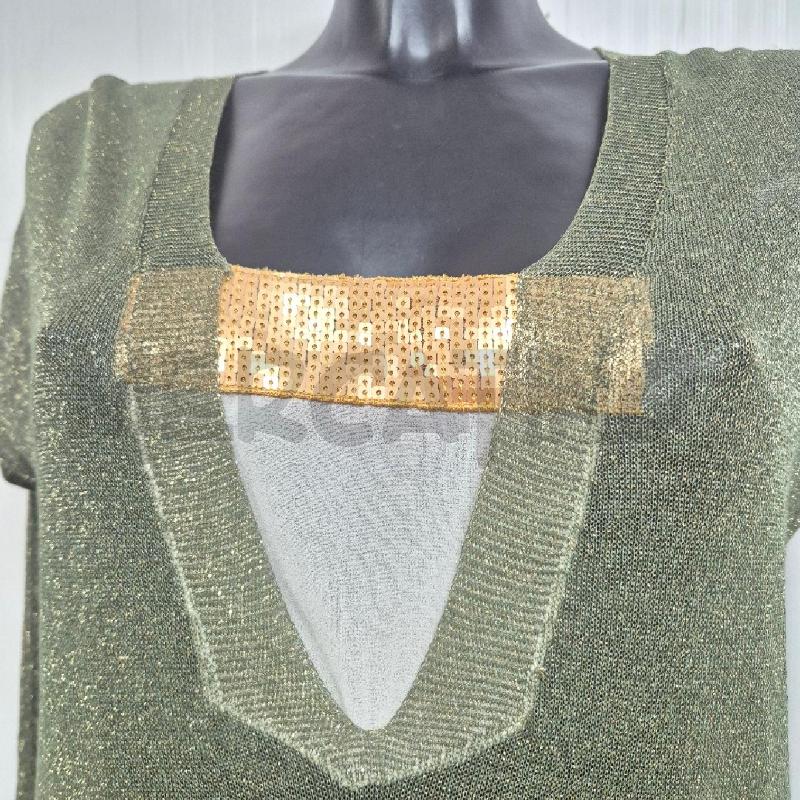 ABITO DONNA XETRA VERDE LKUREX FASCIA PAILLETTES  | Mercatino dell'Usato Cervia 2