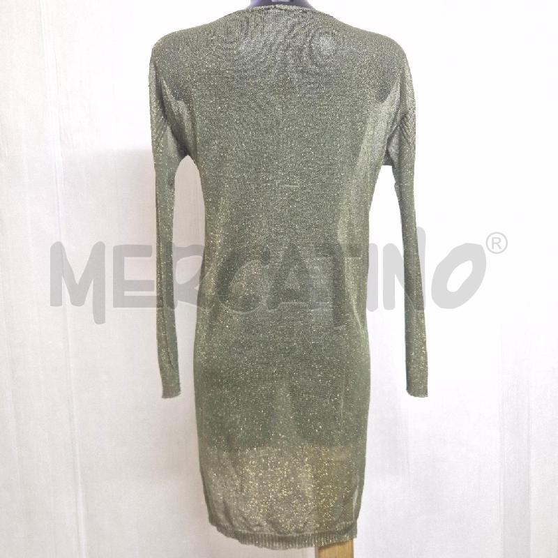 ABITO DONNA XETRA VERDE LKUREX FASCIA PAILLETTES  | Mercatino dell'Usato Cervia 4