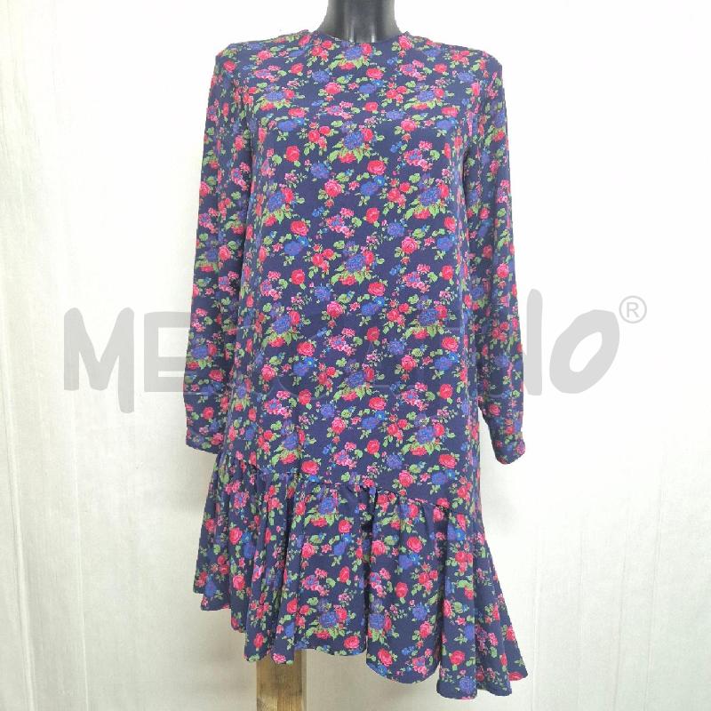 ABITO MSGM BLU ROSE ROSSE | Mercatino dell'Usato Cervia 1