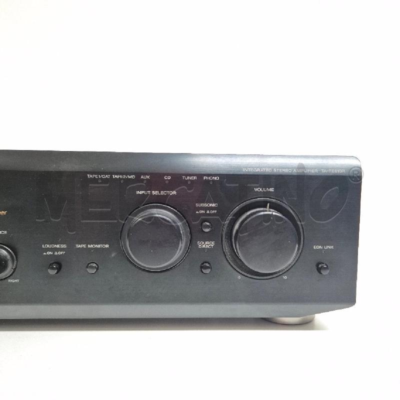 AMPLIFICATORE STEREO INTEGRATO SONY TA-FE610R | Mercatino dell'Usato Cervia 3