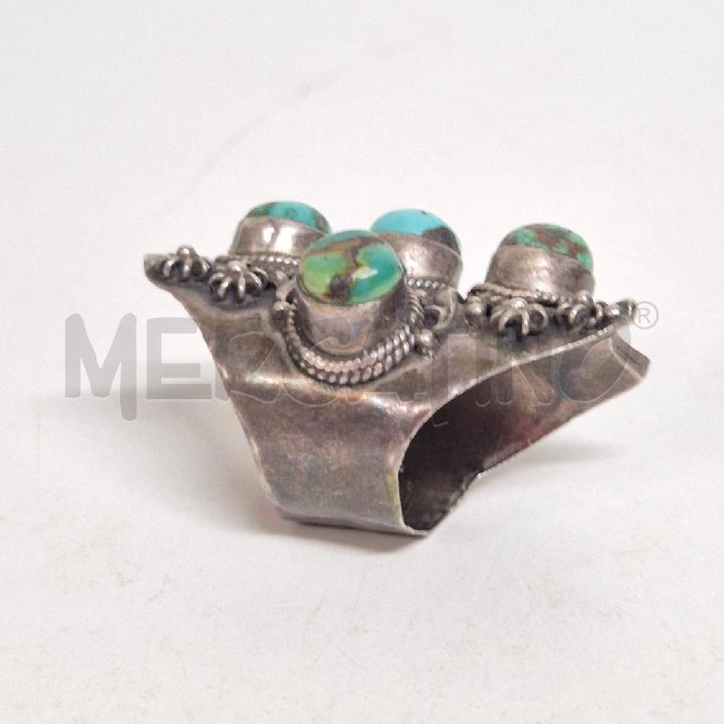 ANELLO DONNA 5 TURCHESI  | Mercatino dell'Usato Cervia 3