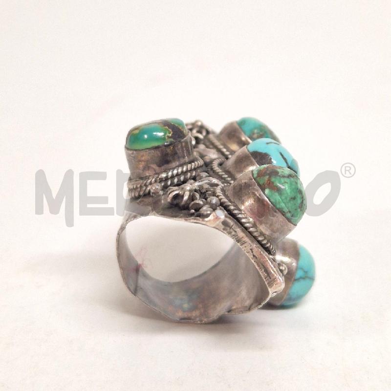 ANELLO DONNA 5 TURCHESI  | Mercatino dell'Usato Cervia 4
