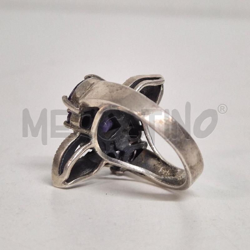 ANELLO DONNA 7 AMETISTE + STRASS | Mercatino dell'Usato Cervia 5