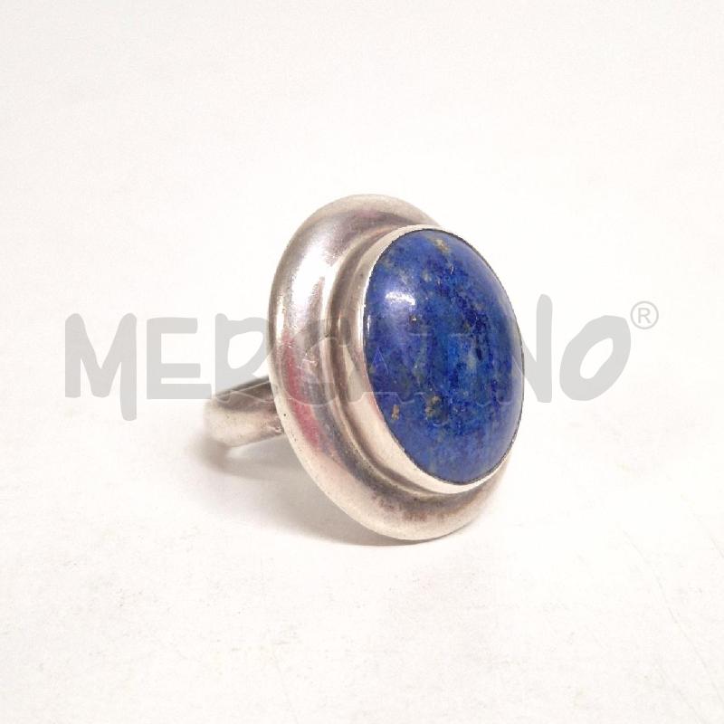 ANELLO DONNA OVALE LAPISLAZZULI | Mercatino dell'Usato Cervia 4