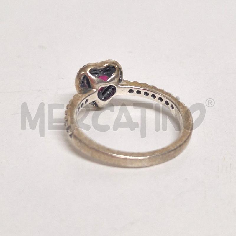 ANELLO DONNA PANDORA TIMELESS CON CUORE MISURA 48 | Mercatino dell'Usato Cervia 3