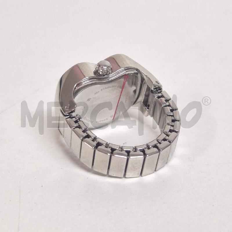 ANELLO - OROLOGIO FOSSIL CUORE ROSA CON STRASS | Mercatino dell'Usato Cervia 3
