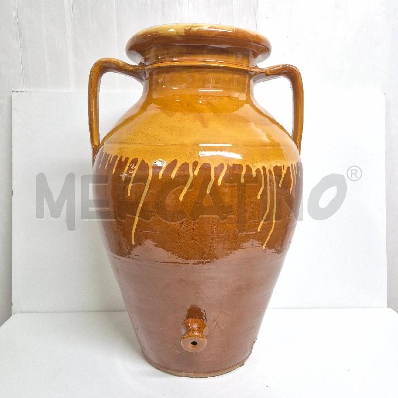 ANFORA CERAMICA MARRONE  | Mercatino dell'Usato Cervia 1