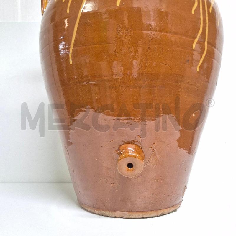 ANFORA CERAMICA MARRONE  | Mercatino dell'Usato Cervia 3