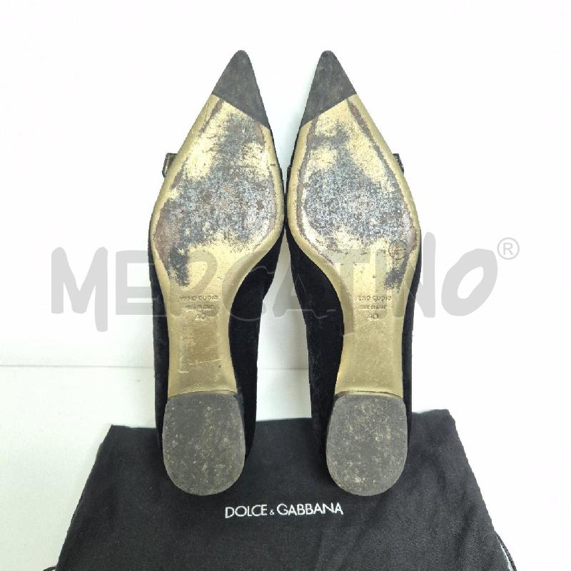 BALLERINA DOLCE&GABBANA NERA CAVALLINO FIBBIA STRASS | Mercatino dell'Usato Cervia 5
