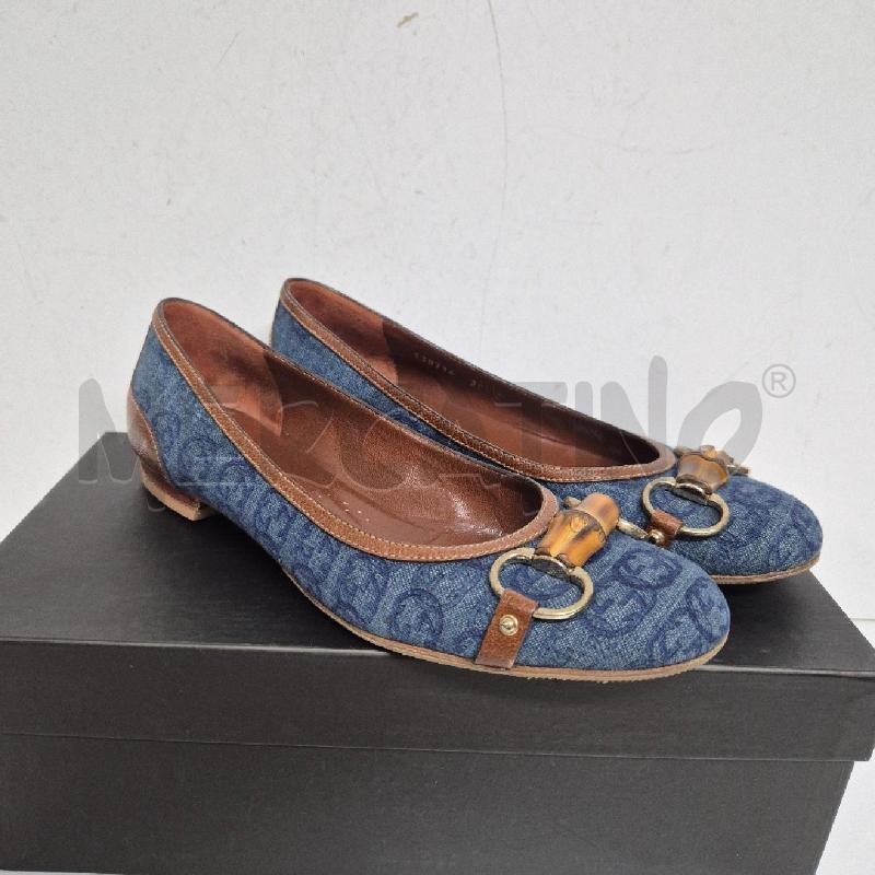BALLERINA GUCCI JEANS E CUOIO  | Mercatino dell'Usato Cervia 1