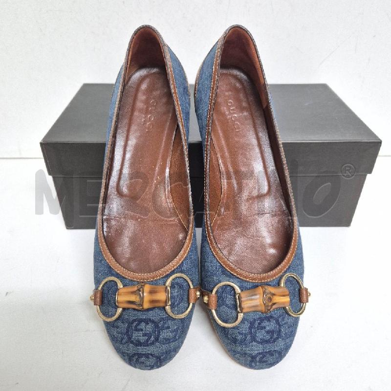 BALLERINA GUCCI JEANS E CUOIO  | Mercatino dell'Usato Cervia 2