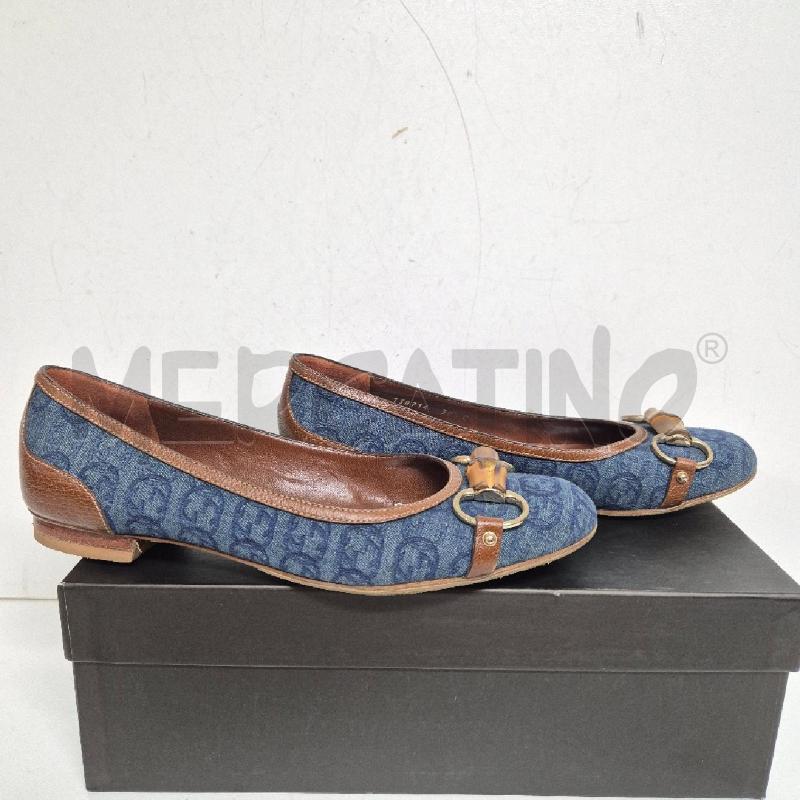 BALLERINA GUCCI JEANS E CUOIO  | Mercatino dell'Usato Cervia 3