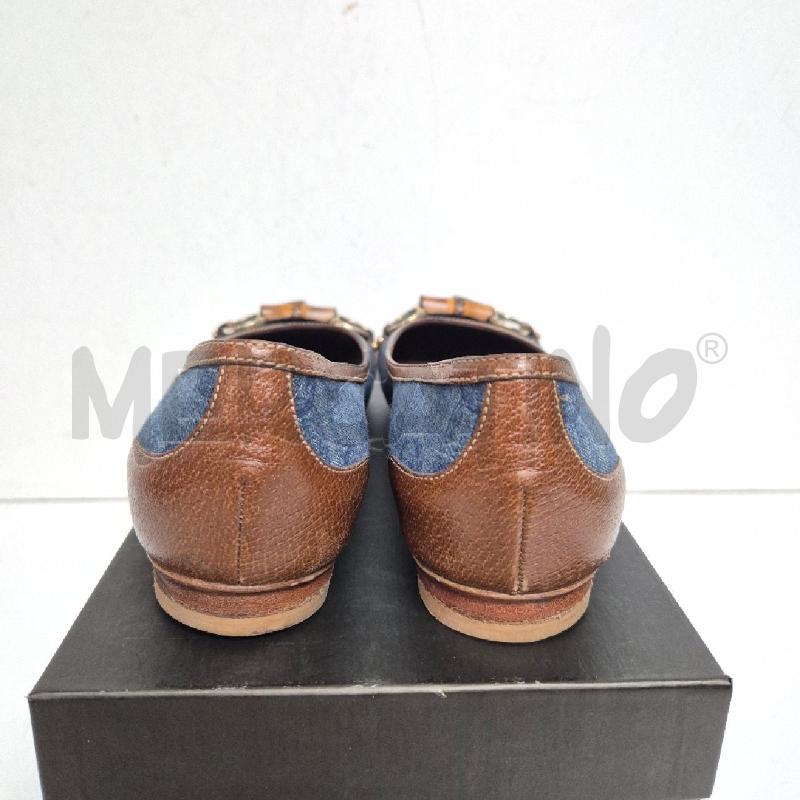 BALLERINA GUCCI JEANS E CUOIO  | Mercatino dell'Usato Cervia 4