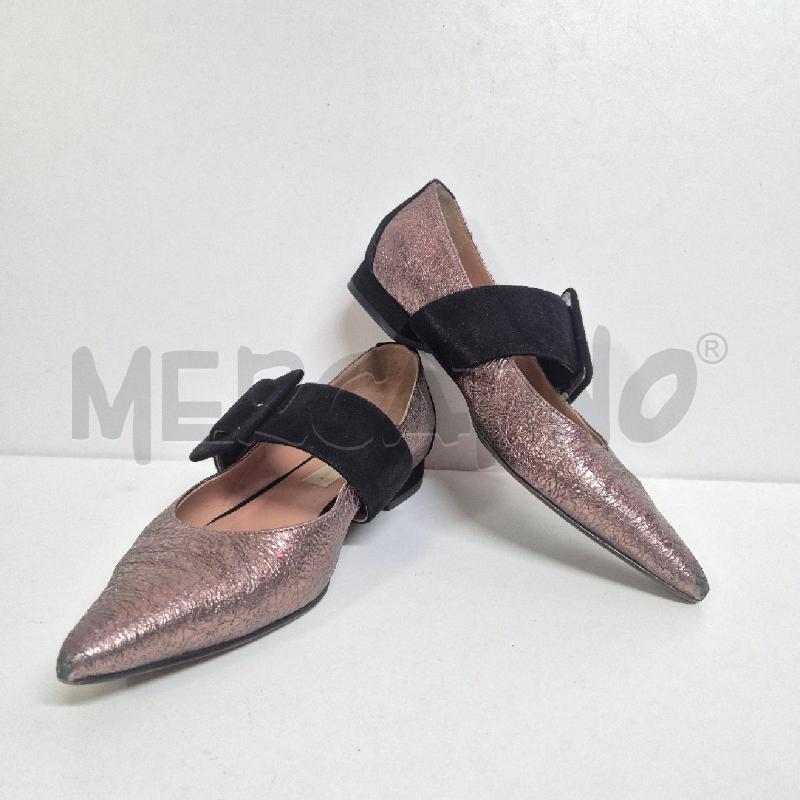 BALLERINA L'AUTRE CHOISE LUREX ROSA PROFILI NERI | Mercatino dell'Usato Cervia 3