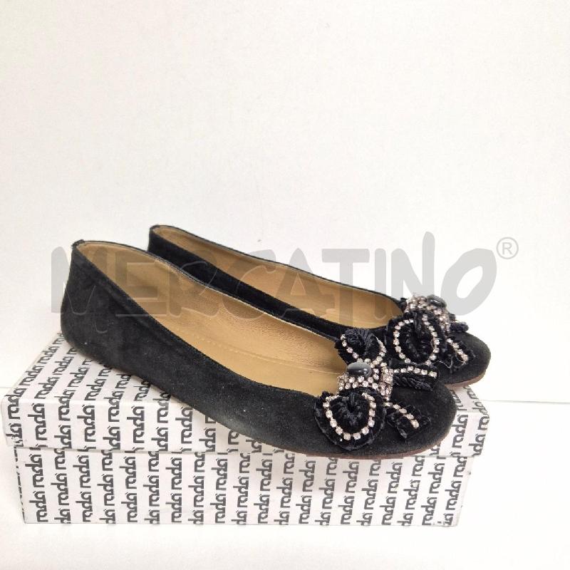 BALLERINA RADÀ NERA FIOCCO STRASS | Mercatino dell'Usato Cervia 1