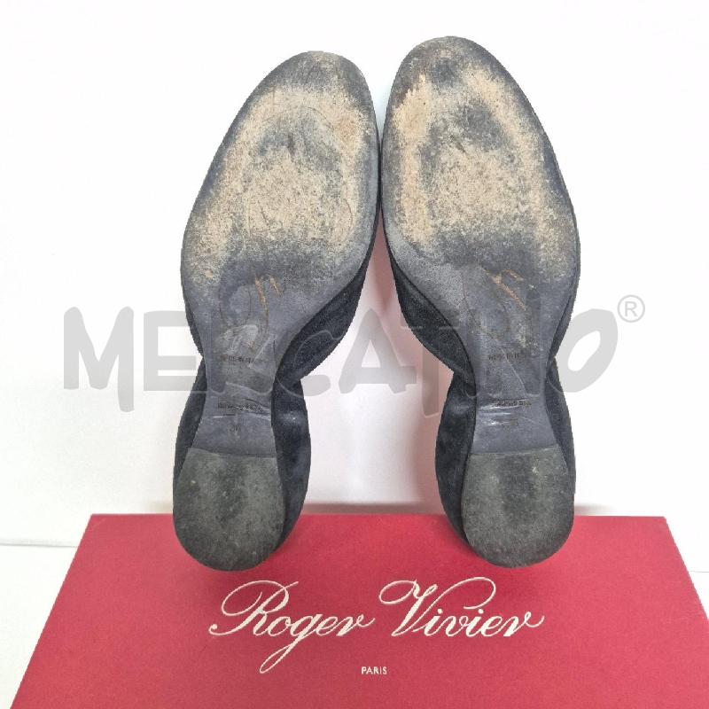 BALLERINA VIVIER NERE CUORE STRASS | Mercatino dell'Usato Cervia 5