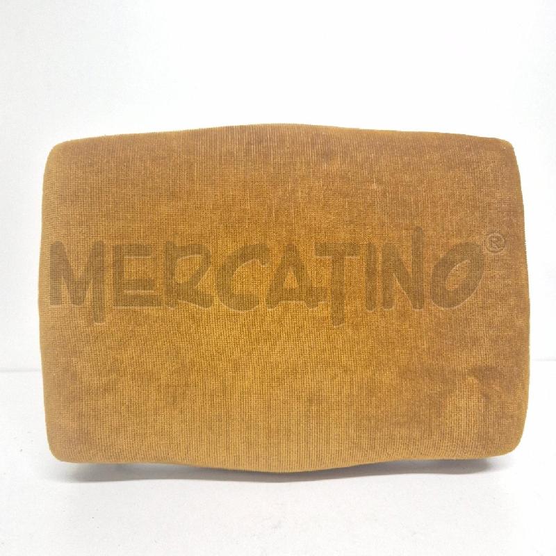 BANCHETTO LEGNO SEDUTA VELLUTO GIALLO | Mercatino dell'Usato Cervia 5