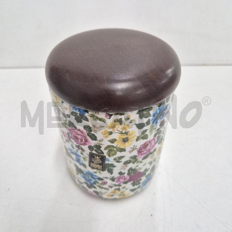 BARATTOLO CERAMICA POZZI BIANCO FIORI | Mercatino dell'Usato Cervia 2