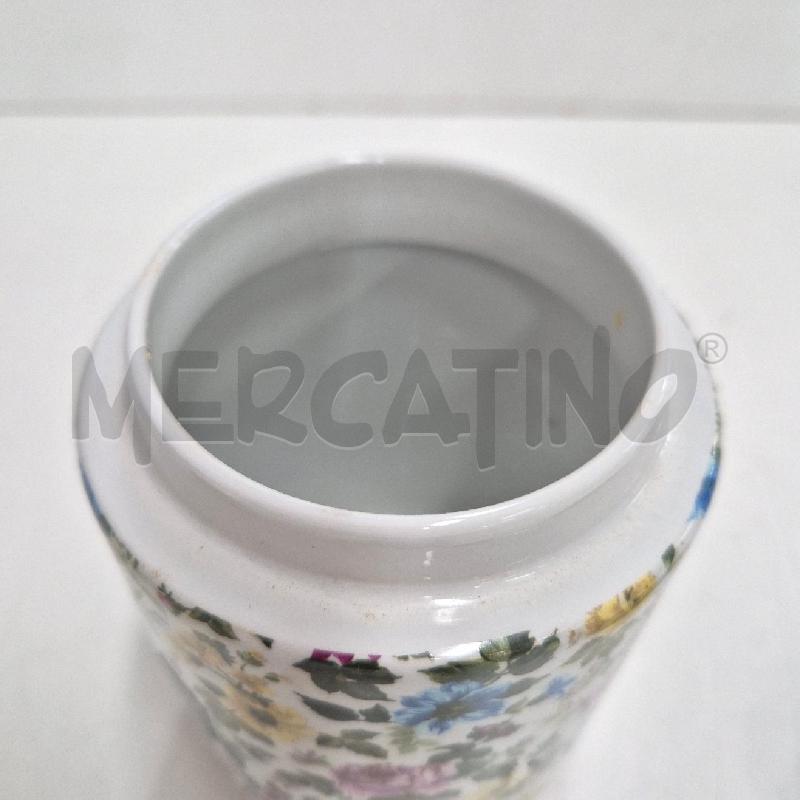 BARATTOLO CERAMICA POZZI BIANCO FIORI | Mercatino dell'Usato Cervia 3