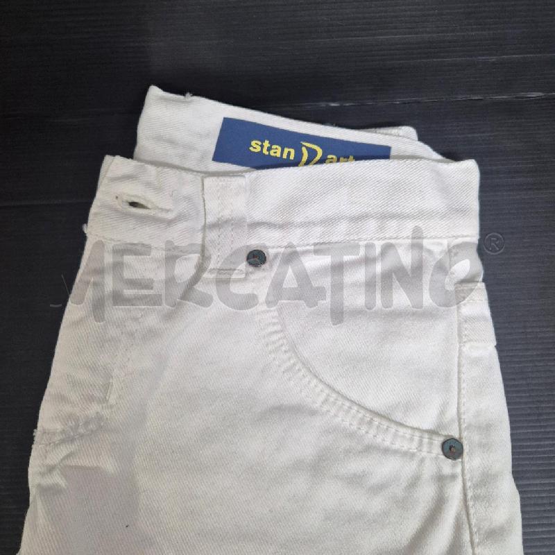 BERMUDA BAMBINO JEANS DONDUP BIANCA  | Mercatino dell'Usato Cervia 3