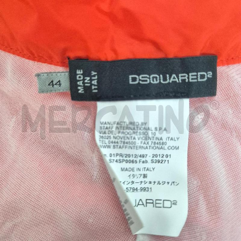 BERMUDA UOMO DSQUARED ARANCIONE | Mercatino dell'Usato Cervia 5