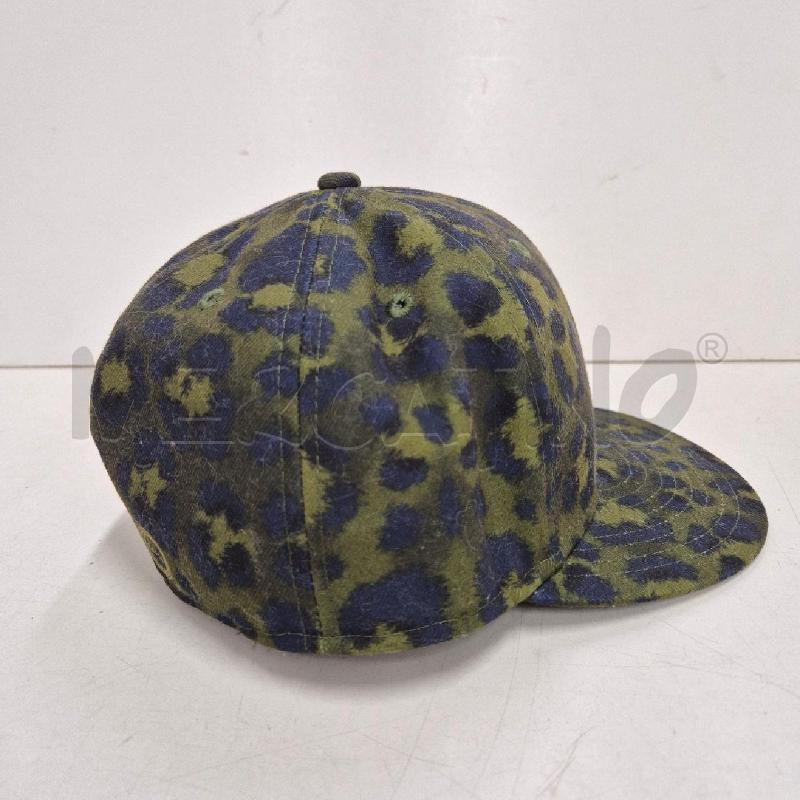 BERRETTO UOMO KENZO VERDE MACULATO BLU | Mercatino dell'Usato Cervia 4