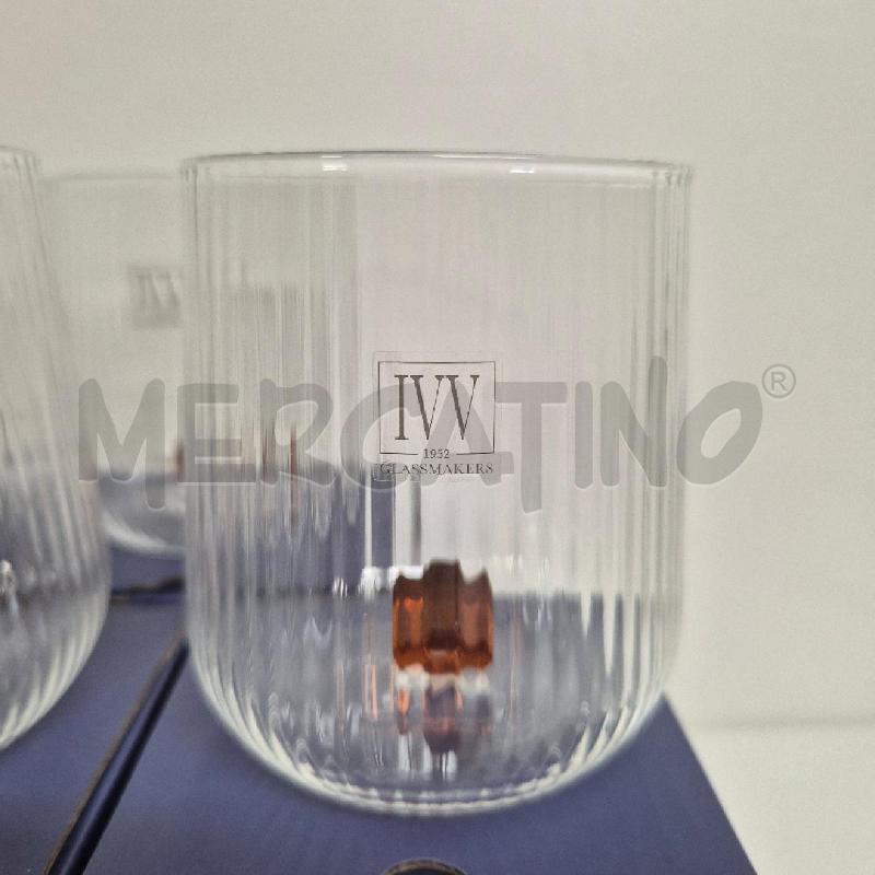 BICCHIERI PZ. 6 IVV LINEA GEMME NUOVI | Mercatino dell'Usato Cervia 2